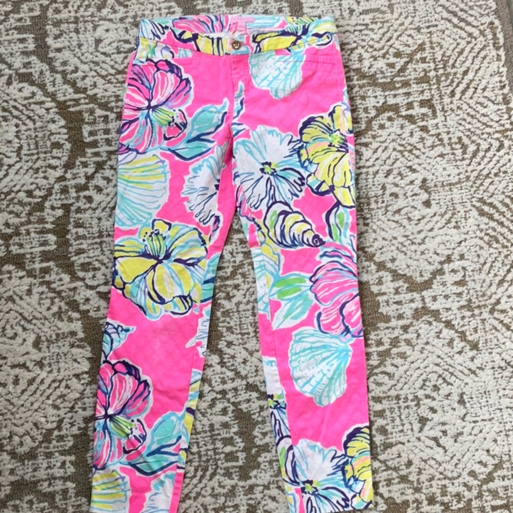 Floral Pink woman’s pants